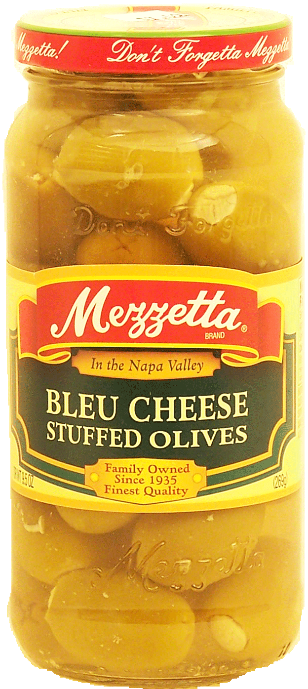 Mezzetta  bleu cheese stuffed green olives Full-Size Picture